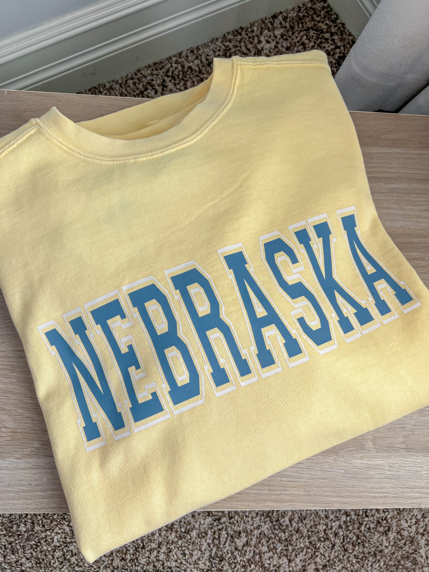 Yellow Nebraska Crew
