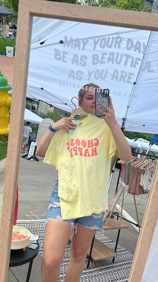 Choose Happy Tee